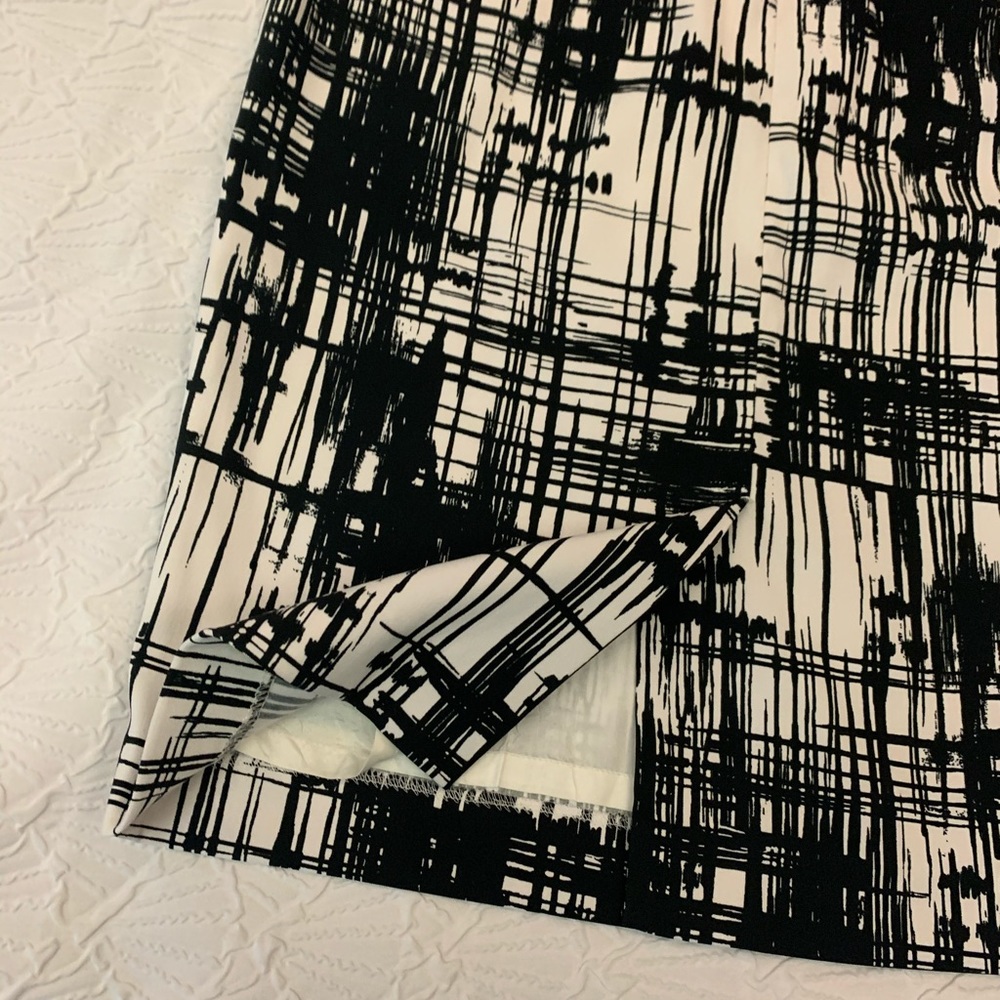 Jones Studio Separates size 6 black white skirt - Picture 6 of 7